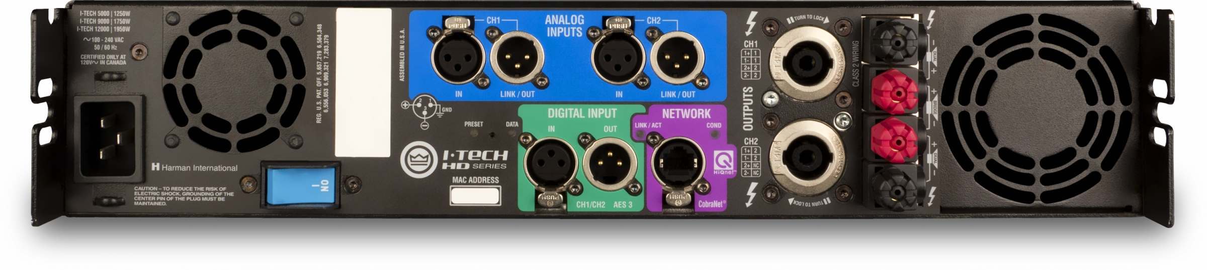 Crown iTech 5000 HD Endstufe